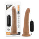 Blush Novelties Dr. Skin 8.5 inches Vibrating Realistic Cock Mocha - Product SKU BN13057