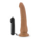 Dr. Skin 8.5 inches Vibrating Realistic Penis Mocha by Blush Novelties - view 4