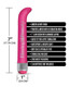 Global Novelties Prints Charming Buzzed 7 G Spot Vibe Blazing Beauty Pink  inches - Product SKU GN1000108
