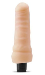 Real Feel Lifelike Toyz No 5 Beige Vibrating Dildo Sex Toys