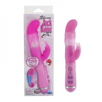 Jack Rabbit Jr Vibrator - Pink Adult Sex Toys