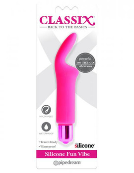 Classix Silicone Fun Vibe Pink Sex Toy