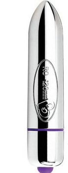 RO-120mm Bullet Vibe - Silver Sex Toy