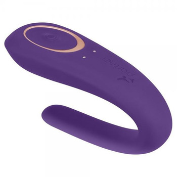 Partner Couples U-Shaped Vibrator Purple Adult Sex Toys