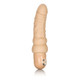 Power Stud Curvy Beige Vibrating Dildo by Cal Exotics