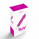 Luv Mini Silicone Waterproof Vibe - Hot Pink by Vedo - view 2