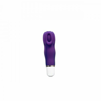 Luv Mini Silicone Waterproof Vibe - Purple by Vedo