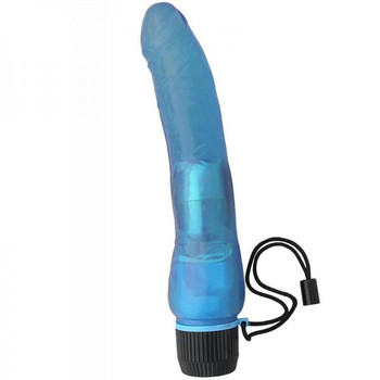 Jelly Caribbean #1 Waterproof Vibrator - Blue Best Sex Toy
