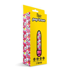 Prints Charming Pop Tease 5in Mini Vibe Kiss Me Pink by Global Novelties