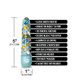 Prints Charming Pop Tease 5in Mini Vibe Bang Blue by Global Novelties - view 2