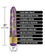 Global Novelties Prints Charming Buzzed 5 Mini Vibe Purple Haze  inches - Product SKU GN1000110