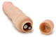 X5 Hard On Vibe 9 inches Waterproof Dildo - Beige by Blush Novelties - view 2