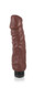 X5 Realistic Hard On 9 inches Vibrating Dildo - Brown by Blush Novelties
