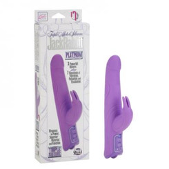 Jack Rabbit Silicone Triple Motor Vibrator Purple Adult Sex Toy