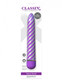 Classix Sweet Swirl Vibrator Purple by Pipedream - Product SKU PD198512