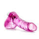 Naturally Yours Vibrating Ding Dong Pink Dildo by Blush Novelties - Product SKU BN53700