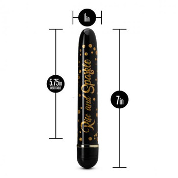 The Collection Rise & Sparkle Black Adult Sex Toys