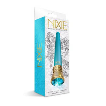 Nixie Jewel Satin Classic Vibe Aquamarine Adult Toys