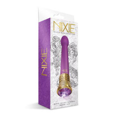 Nixie Jewel Satin Bulb Vibe Amethyst by Global Novelties