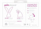 Palm Pleasure 2 Silicone Heads Pink Attachments by BMS Enterprises - view 3