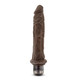 Mr Skin Vibe 8 9.75 inches Chocolate Brown Sex Toys