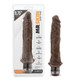 Mr Skin Vibe 8 9.75 inches Chocolate Brown by Blush Novelties - Product SKU BN15336