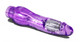 Fantasy Vibe 8.5 inches Vibrating Dildo Purple by Blush Novelties - view 4