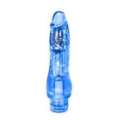 Fantasy Vibe Blue Vibrating Dong Adult Sex Toys