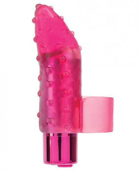 Frisky Finger Rechargeable Pink Vibrator by BMS Enterprises