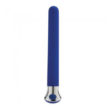 Risque 10 Function Slim Blue Vibrator Adult Toy