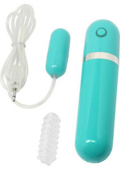 Ahhh 10 Function Bullet Vibe Teal Adult Sex Toy