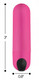 Bang! Vibrating Bullet W/ Remote Control Pink by XR Brands - view 3