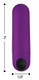 XR Brands Bang! Vibrating Bullet W/ Remote Control Purple - Product SKU XRAG366PUR