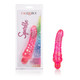 Sparkle Glitter Jack Pink Vibrating Dildo by Cal Exotics - Product SKU SE079505