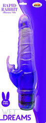 Rapid Rabbit Purple Vibrator by Hott Products