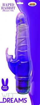 Rapid Rabbit Purple Vibrator by Hott Products