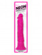 Neon Luv Touch Wall Banger Pink Vibrating Dildo by Pipedream - Product SKU PD144811
