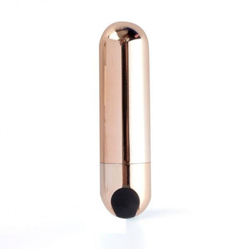 Jessi Rechargeable Mini Bullet Vibrator Rose Gold Sex Toy