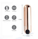 Jessi Rechargeable Mini Bullet Vibrator Rose Gold by Maia Toys - view 2