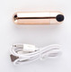 Jessi Rechargeable Mini Bullet Vibrator Rose Gold by Maia Toys - view 4