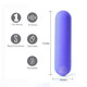 Jessi Mini Bullet Vibrator Rechargeable Purple by Maia Toys - view 2