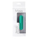 Jessi Mini Bullet Vibrator Rechargeable Emerald Green by Maia Toys - Product SKU MTMA330G2