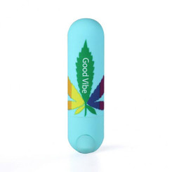 Jessi 420 10 Function Mini Bullet Vibrator Teal by Maia Toys