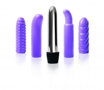 Multi Sleeve Vibrator Kit by Evolved Novelties