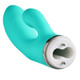 Cloud 9 Novelties Voice Touch G-Spot Rabbit Vibrator Teal Green - Product SKU WTC500803