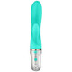 Voice Touch G-Spot Rabbit Vibrator Teal Green by Cloud 9 Novelties - view 4