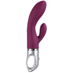 Voice Touch G-Spot Rabbit Vibrator Plum Purple Adult Sex Toys