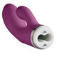 Voice Touch G-Spot Rabbit Vibrator Plum Purple by Cloud 9 Novelties - view 3