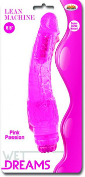 Lean Machine Pink Realistic Vibrator Sex Toys