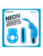 Neon Vibrating Couples Kit Blue by Pipedream - Product SKU PD144114